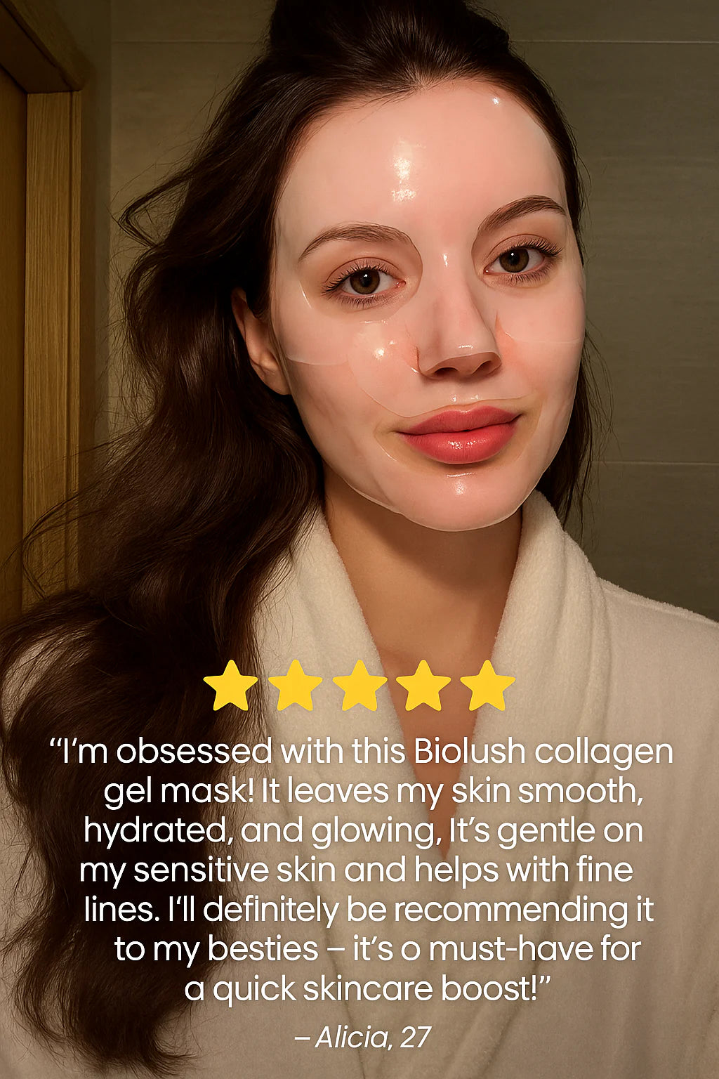 Biolush™ Bio-Collagen Real Deep Night Mask